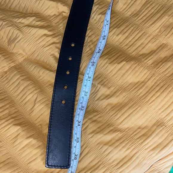 Micheal Kors Black Leather Belt - Picture 11 of 11